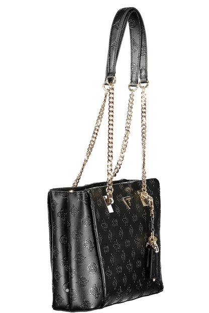 GUESS JEANS WOMEN'S BLACK BAG