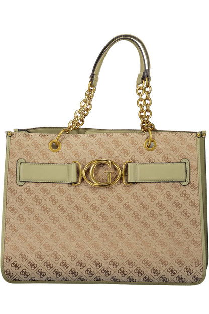 GUESS JEANS GREEN WOMAN BAG