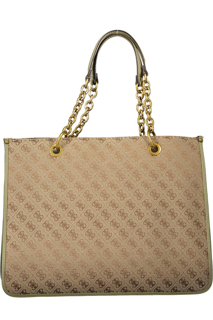 GUESS JEANS GREEN WOMAN BAG