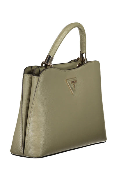 GUESS JEANS GREEN WOMEN'S BAG
