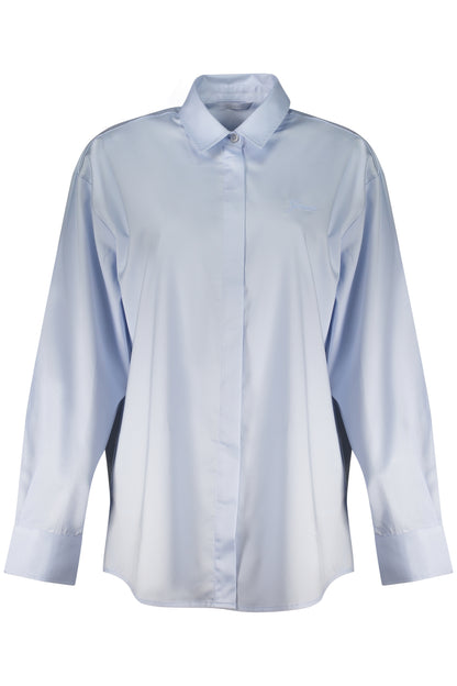 GUESS JEANS WOMEN'S LONG-SLEEVED SHIRT, BLUE