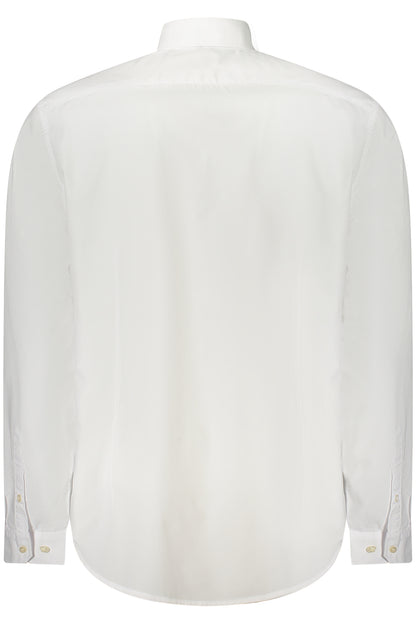 GUESS JEANS MEN'S LONG-SLEEVED SHIRT WHITE