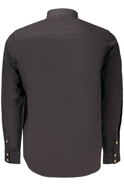 Chemise à manches longues pour homme Guess Jeans, noire