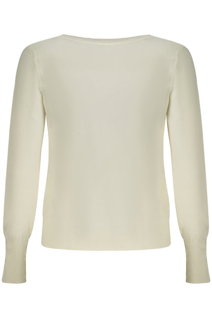 GUESS JEANS WOMEN'S CARDIGAN WHITE