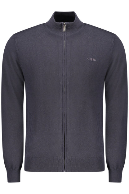 GUESS JEANS MEN'S BLUE CARDIGAN