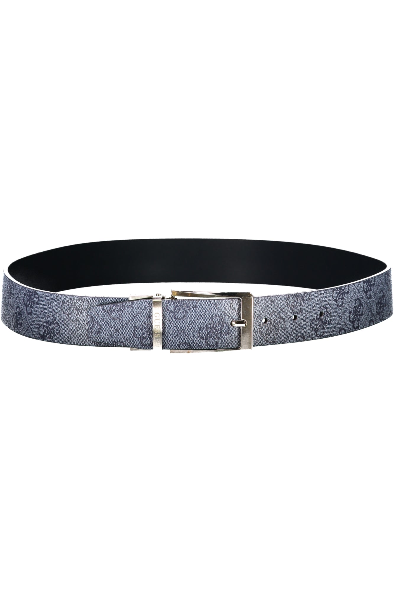 GUESS JEANS MEN'S BLUE LEATHER BELT