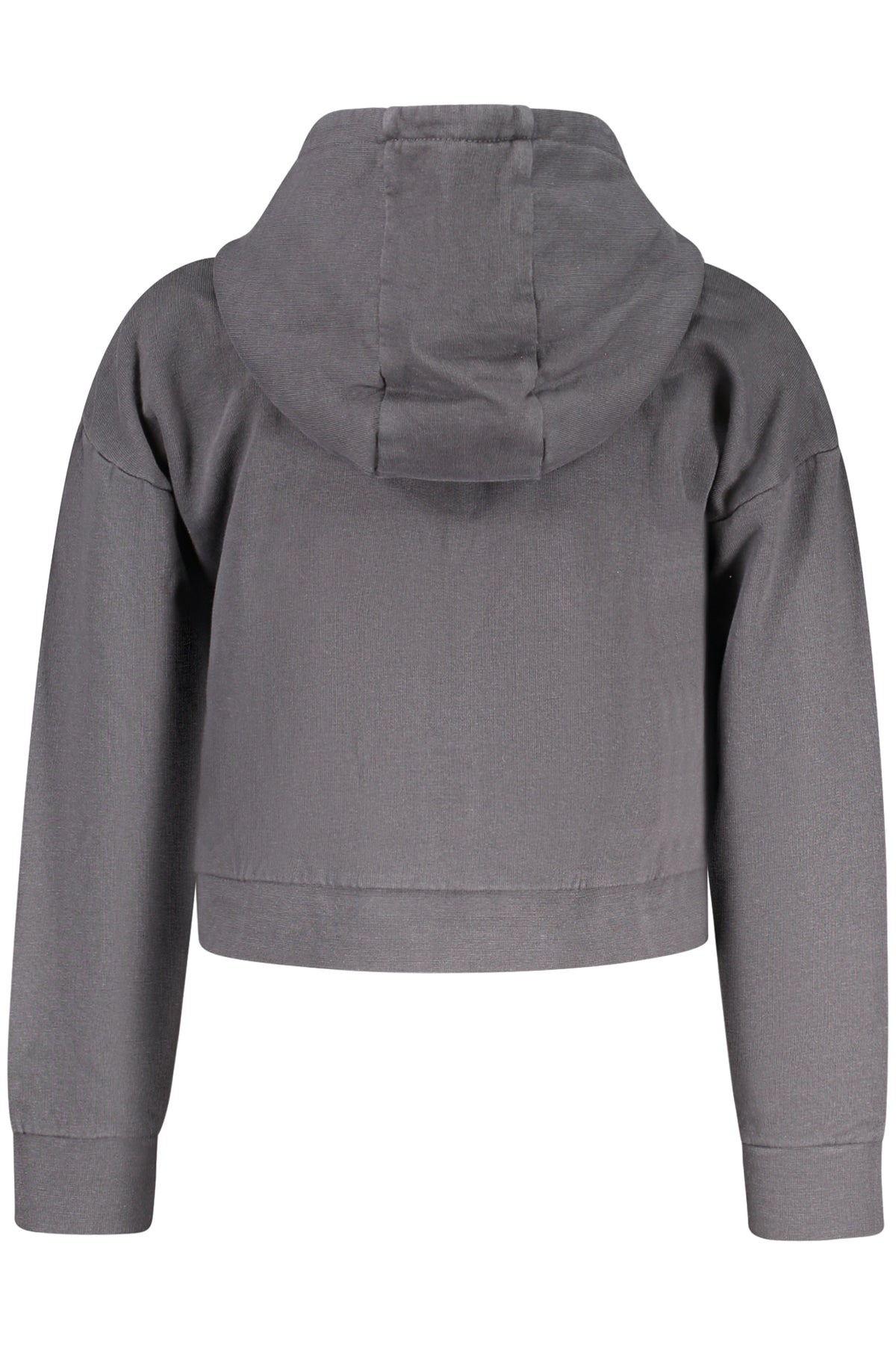 GUESS JEANS ZIP-UP SWEATSHIRT FOR GIRLS, BLACK