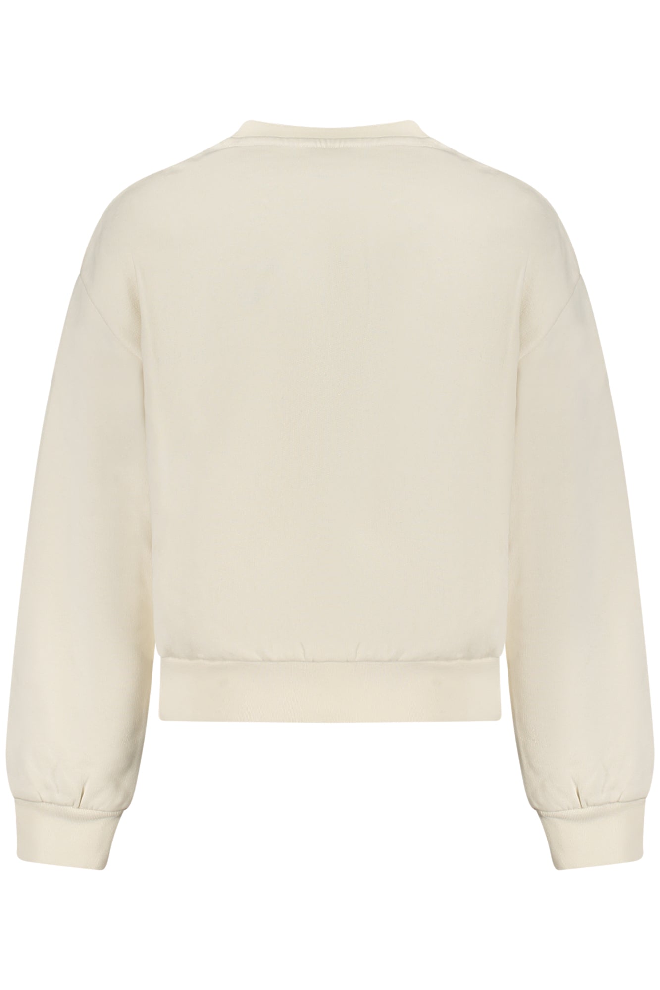 GUESS JEANS ZIP-UP SWEATSHIRT FOR GIRLS, WHITE
