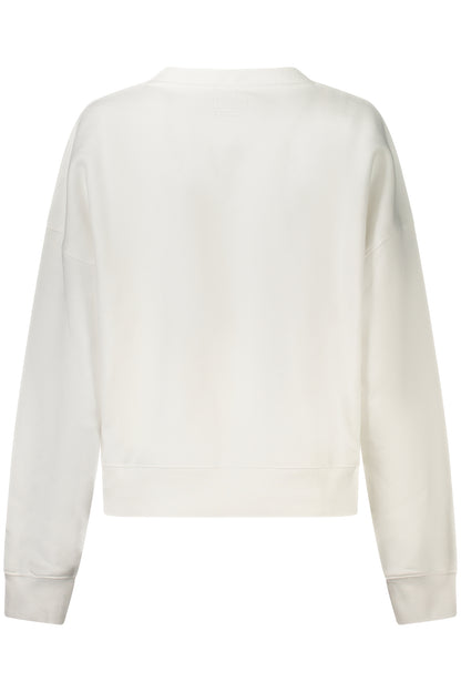 GUESS JEANS SWEATSHIRT WITHOUT ZIP WOMEN WHITE