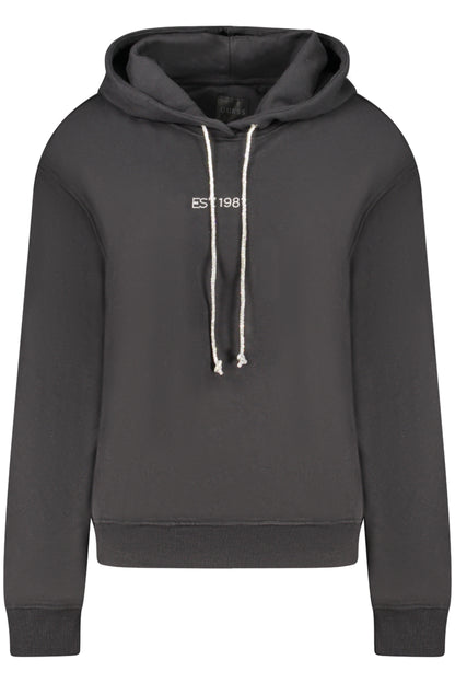 GUESS JEANS SWEATSHIRT WITHOUT ZIP WOMEN BLACK