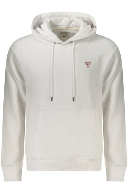 GUESS JEANS SWEATSHIRT WITHOUT ZIP MEN WHITE