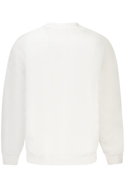 GUESS JEANS SWEATSHIRT WITHOUT ZIP MEN WHITE