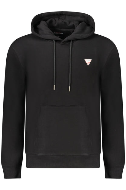 GUESS JEANS SWEATSHIRT WITHOUT ZIP MEN BLACK
