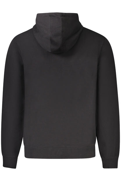 GUESS JEANS SWEATSHIRT WITHOUT ZIP MEN BLACK
