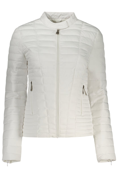 GUESS JEANS WOMEN'S WHITE JACKET