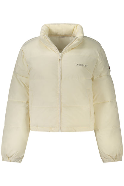 GUESS JEANS WOMEN'S WHITE JACKET