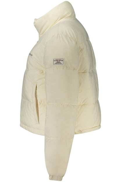GUESS JEANS WOMEN'S WHITE JACKET