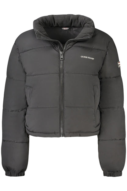 GUESS JEANS WOMEN'S BLACK JACKET