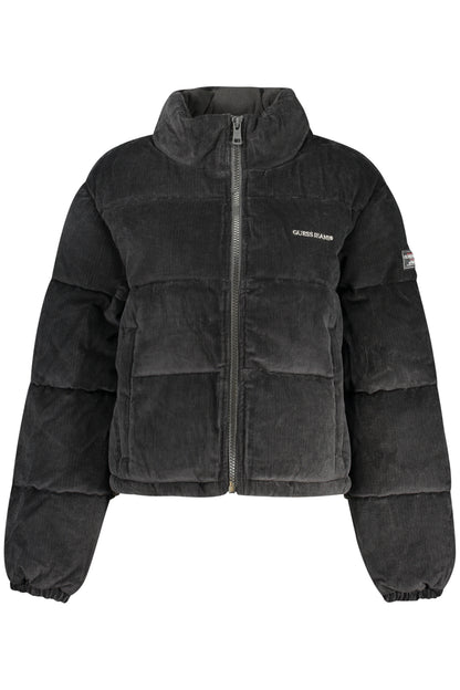 GUESS JEANS WOMEN'S BLACK JACKET
