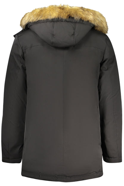 GUESS JEANS MEN'S BLACK JACKET