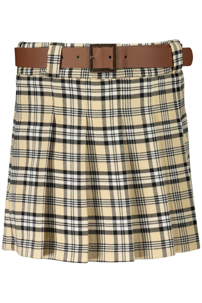 GUESS JEANS SHORT SKIRT GIRL BEIGE