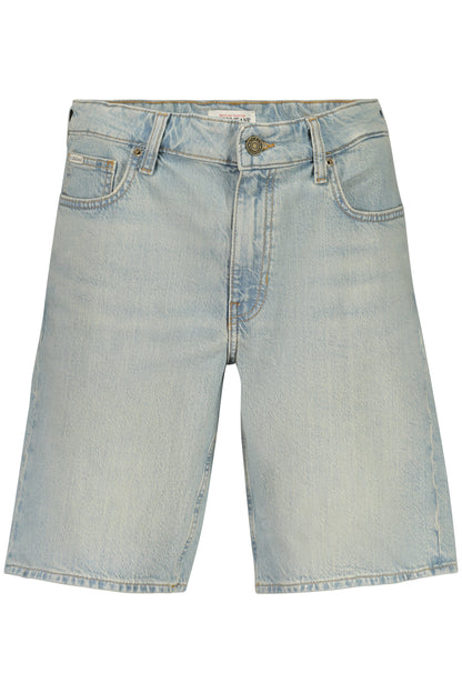 GUESS JEANS MEN'S BERMUDA SHORTS BLUE