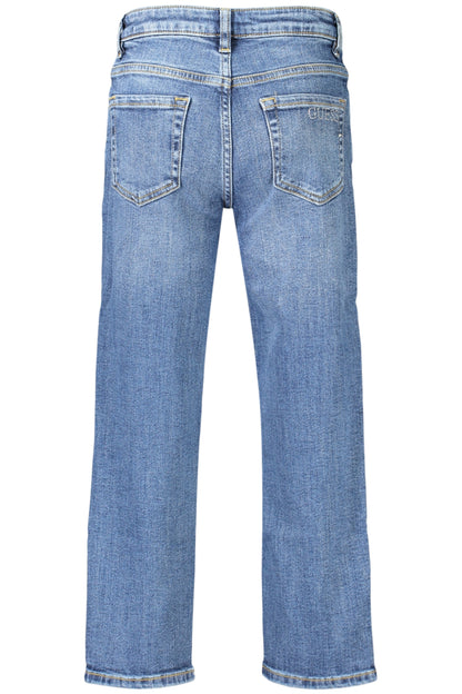 GUESS JEANS DENIM JEANS FOR GIRLS BLUE