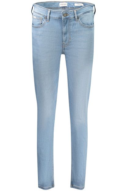 GUESS JEANS WOMEN'S DENIM JEANS BLUE