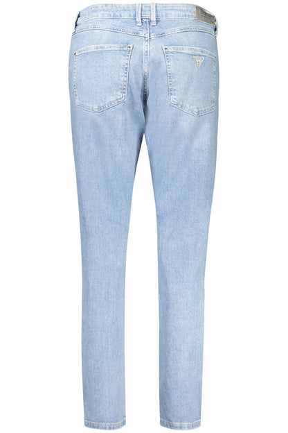GUESS JEANS WOMEN'S DENIM JEANS BLUE