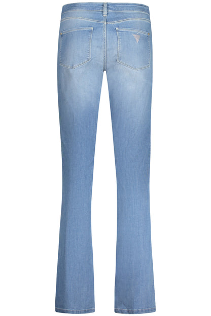 GUESS JEANS WOMEN'S DENIM JEANS BLUE