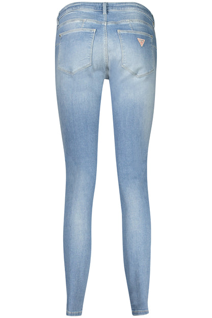 GUESS JEANS WOMEN'S DENIM JEANS BLUE