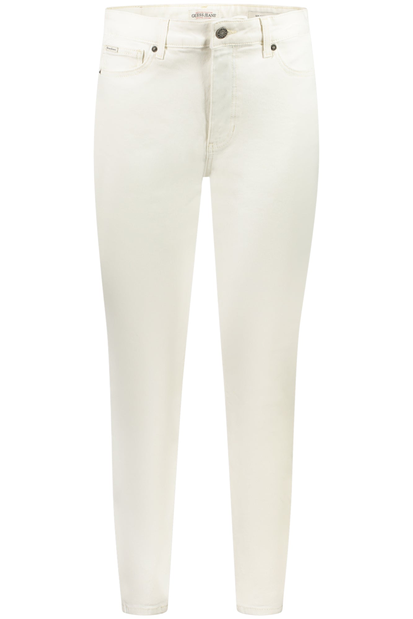 GUESS JEANS WOMEN'S WHITE DENIM JEANS