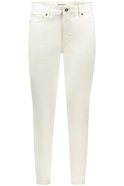 GUESS JEANS WOMEN'S WHITE DENIM JEANS