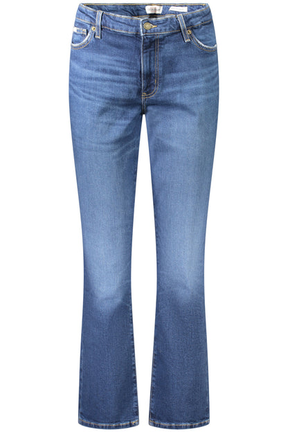 GUESS JEANS WOMEN'S DENIM JEANS BLUE