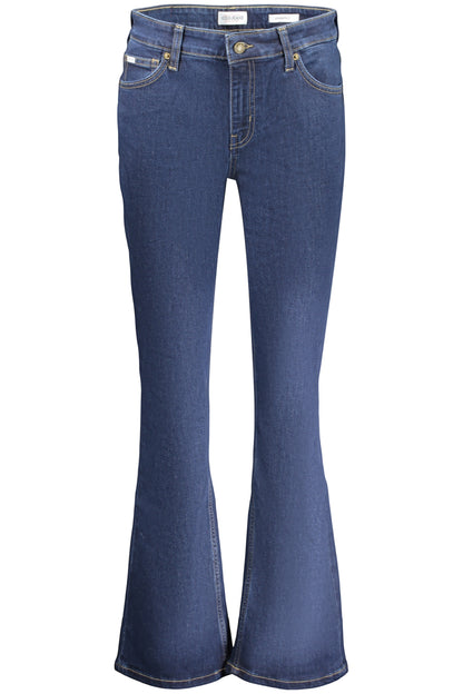 GUESS JEANS WOMEN'S DENIM JEANS BLUE