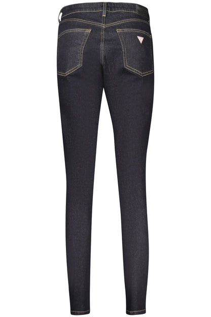 GUESS JEANS WOMEN'S DENIM JEANS BLUE