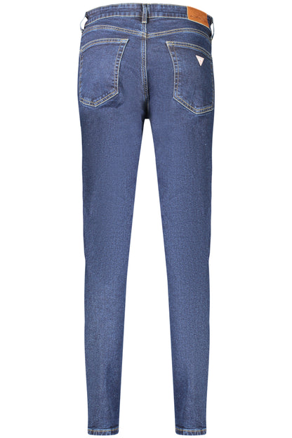 GUESS JEANS WOMEN'S DENIM JEANS BLUE