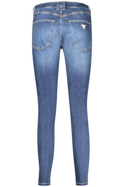 GUESS JEANS WOMEN'S DENIM JEANS BLUE