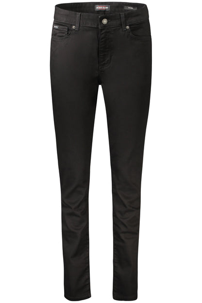 GUESS JEANS WOMEN'S BLACK DENIM JEANS