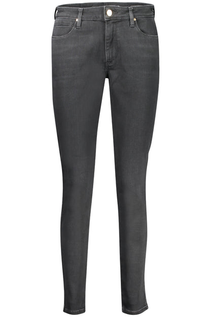 GUESS JEANS WOMEN'S BLACK DENIM JEANS