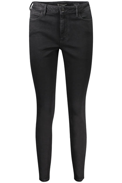 GUESS JEANS WOMEN'S BLACK DENIM JEANS