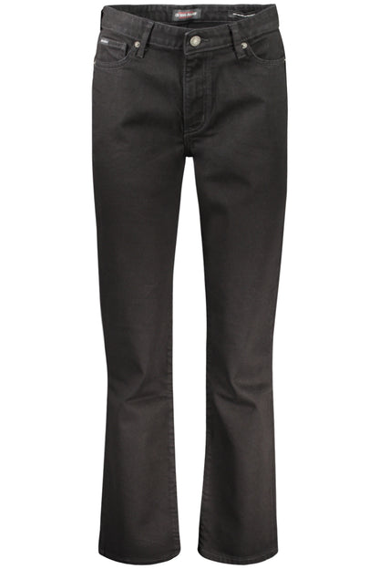 GUESS JEANS WOMEN'S BLACK DENIM JEANS