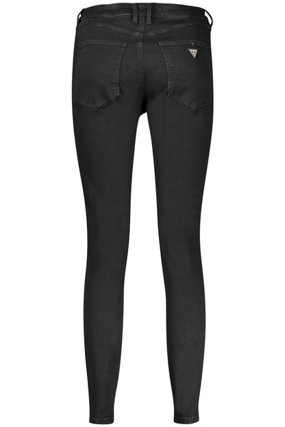 GUESS JEANS WOMEN'S BLACK DENIM JEANS