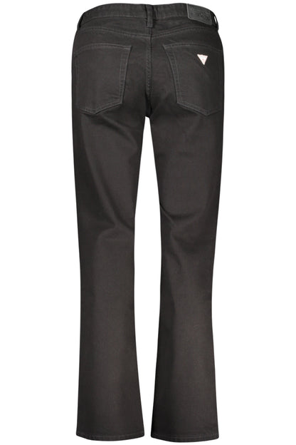 GUESS JEANS WOMEN'S BLACK DENIM JEANS