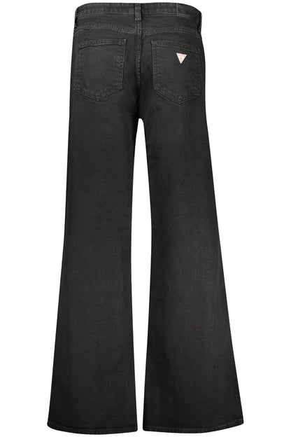GUESS JEANS WOMEN'S BLACK DENIM JEANS