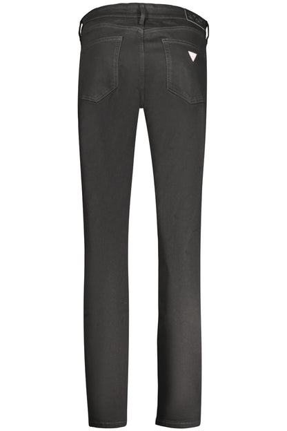 GUESS JEANS WOMEN'S BLACK DENIM JEANS