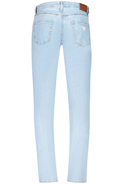 GUESS JEANS MEN'S DENIM JEANS BLUE