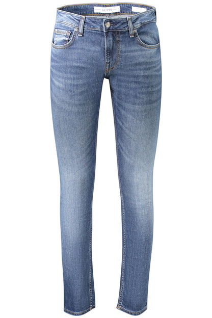 GUESS JEANS MEN'S DENIM JEANS BLUE
