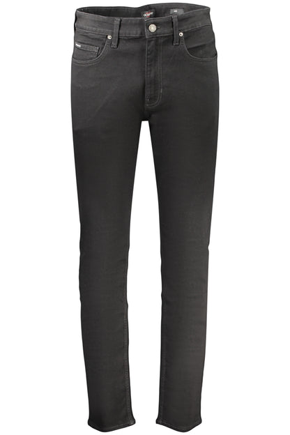 GUESS JEANS MEN'S DENIM JEANS BLACK