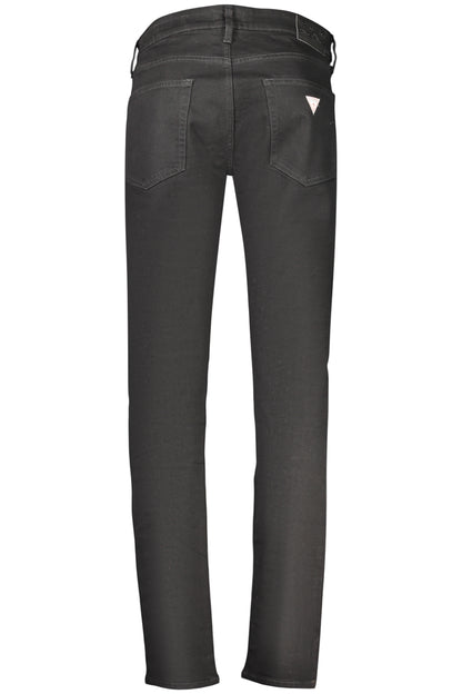GUESS JEANS MEN'S DENIM JEANS BLACK